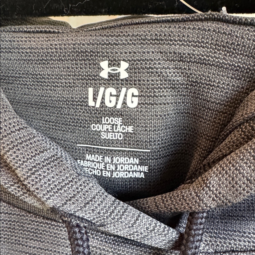 Under Armour Women’s Dark Charcoal Velocity Hoodie - Picture 3 of 7